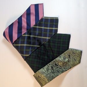 Tie Bundle Lot Of Four (4)